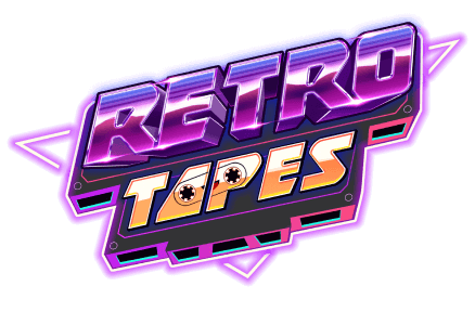 Retro Tapes Slot Logo